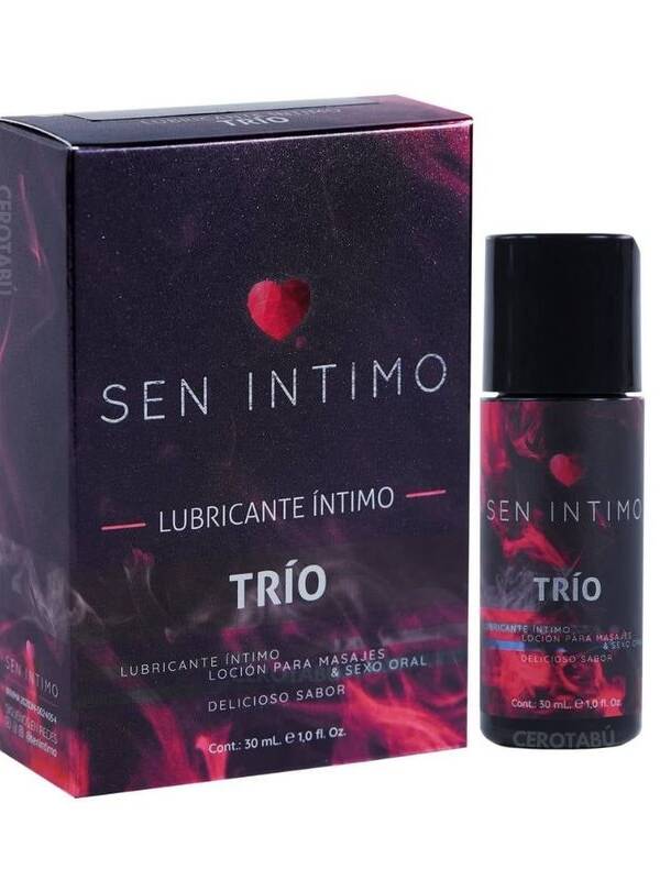 Lubricante Trio 3 en 1 Sex@ Oral Vaginal Masajes Sen Íntimo 30 ml